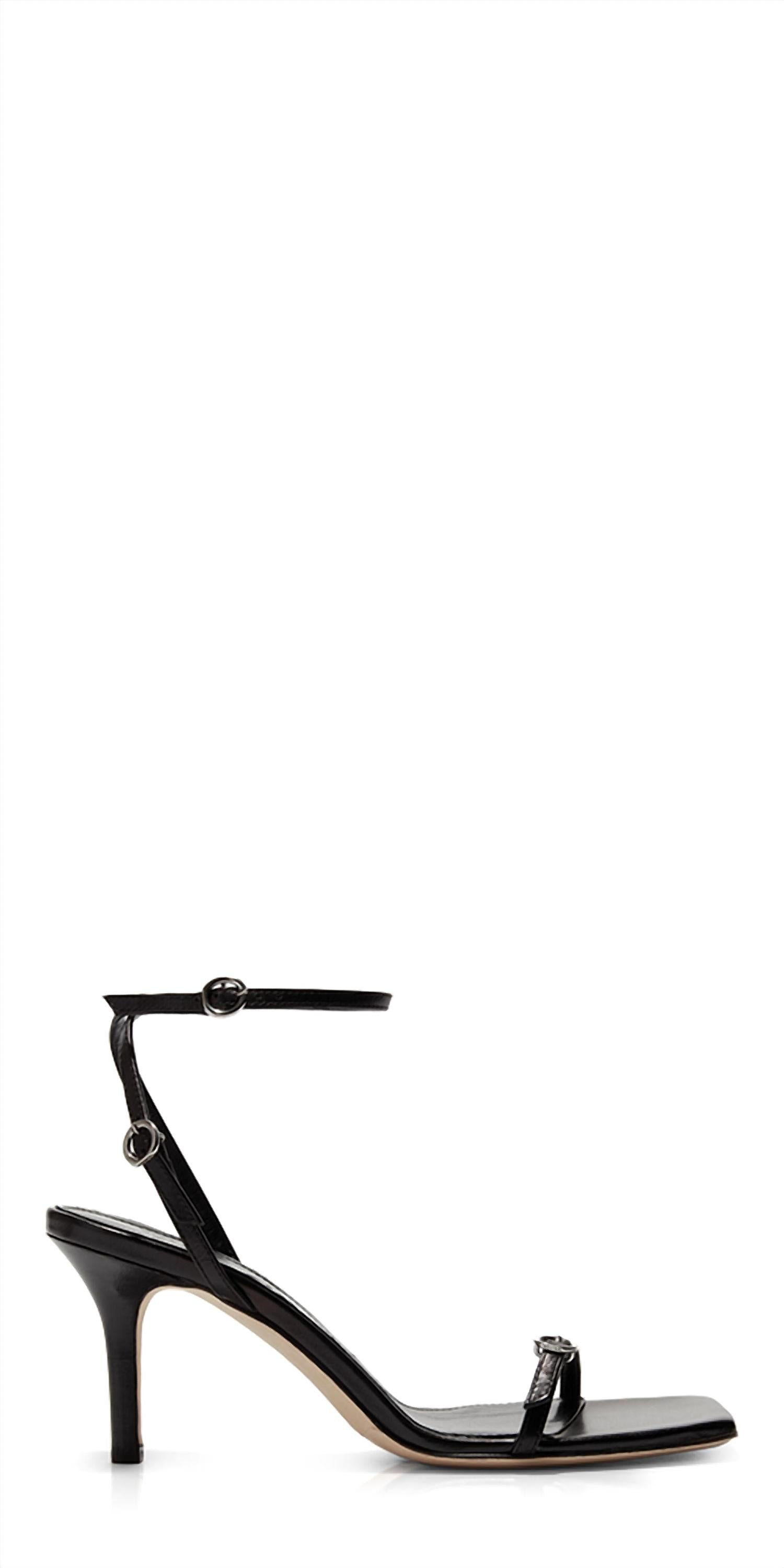 Aeyde - Women's Hallie Leather Heeled Sandals