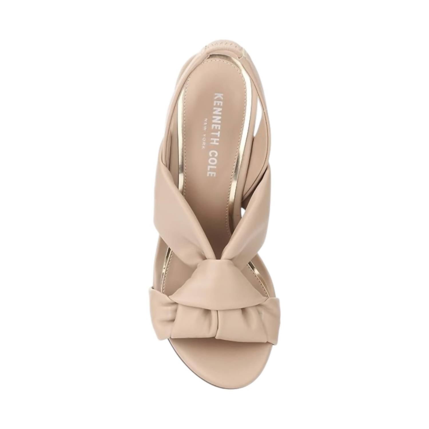 Kenneth Cole - Women's Blanche 85 Knot Slingback Heeled Sandal - Image 5