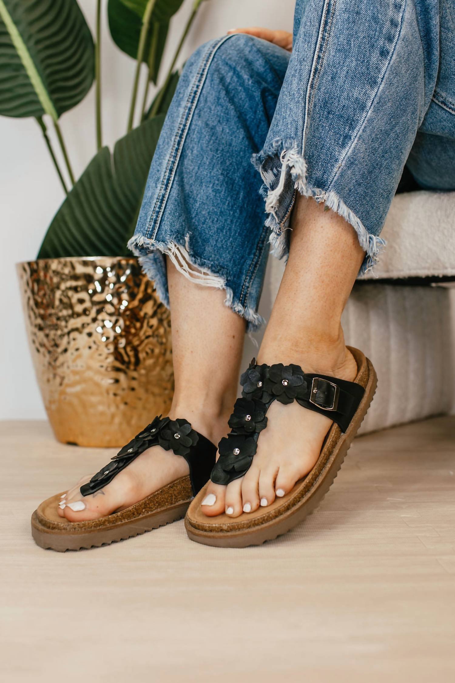 Corkys Footwear - Bless Her Heart Flower Sandals - Image 2