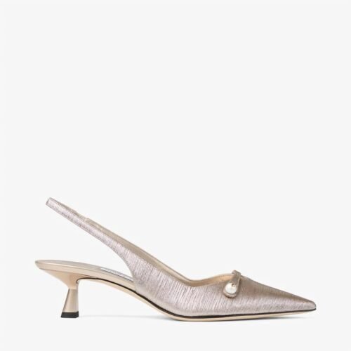 Jimmy Choo - Women's Wonderful Glitter Slingback Heels