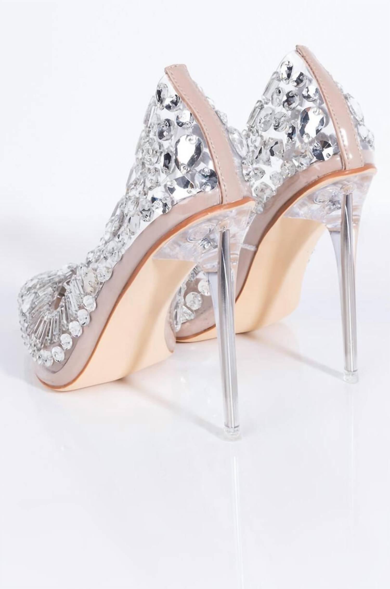 Azalea Wang - Women's Bonnie Glass Stiletto Heels - Image 2