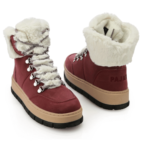 Pajar Canada Chalet Faux Fur Trimmed Leather Boots