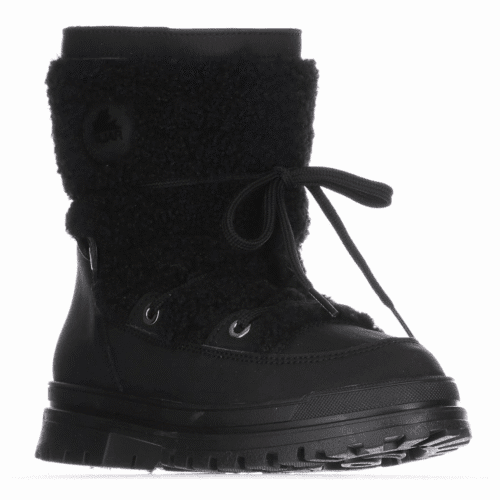 Pajar Canada Maxine Sherpa Detailed Lace-up Ice Grip Ankle Boots
