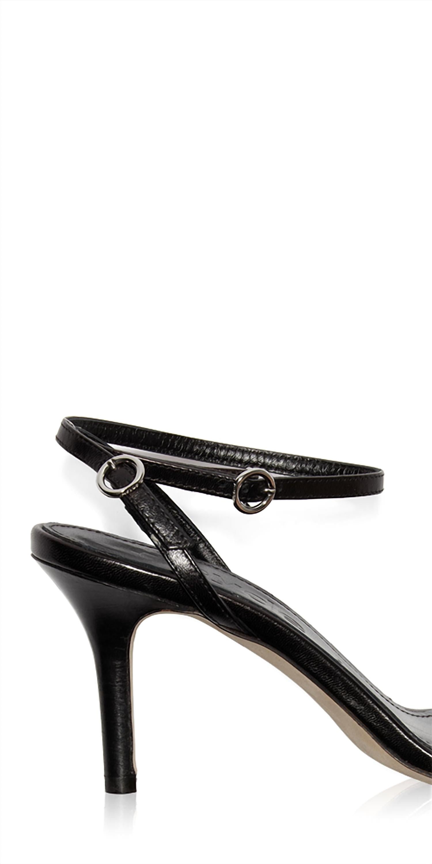 Aeyde - Women's Hallie Leather Heeled Sandals - Image 6