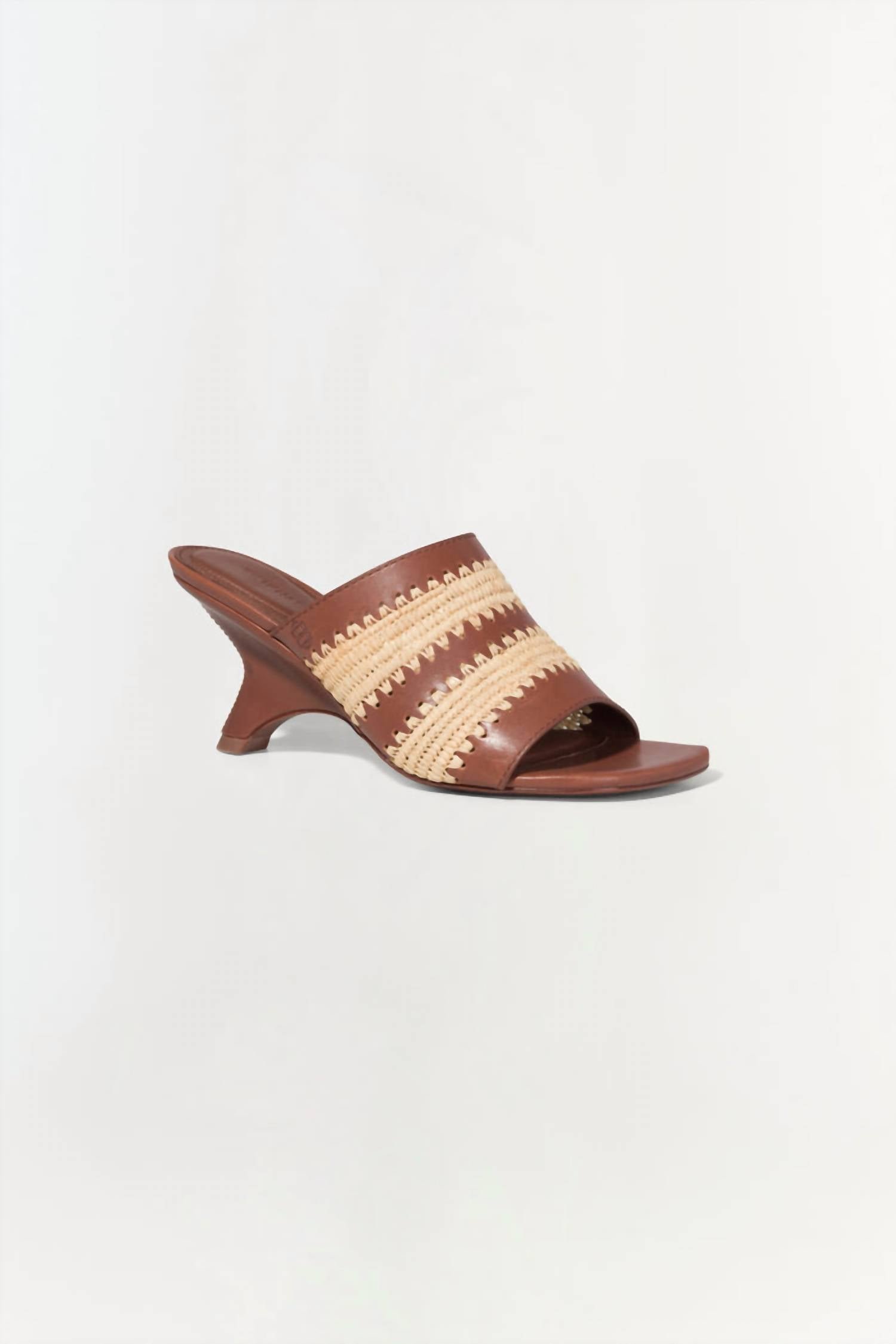 Simkhai - Women's Shadow Mule Raffia Sandal - Image 4