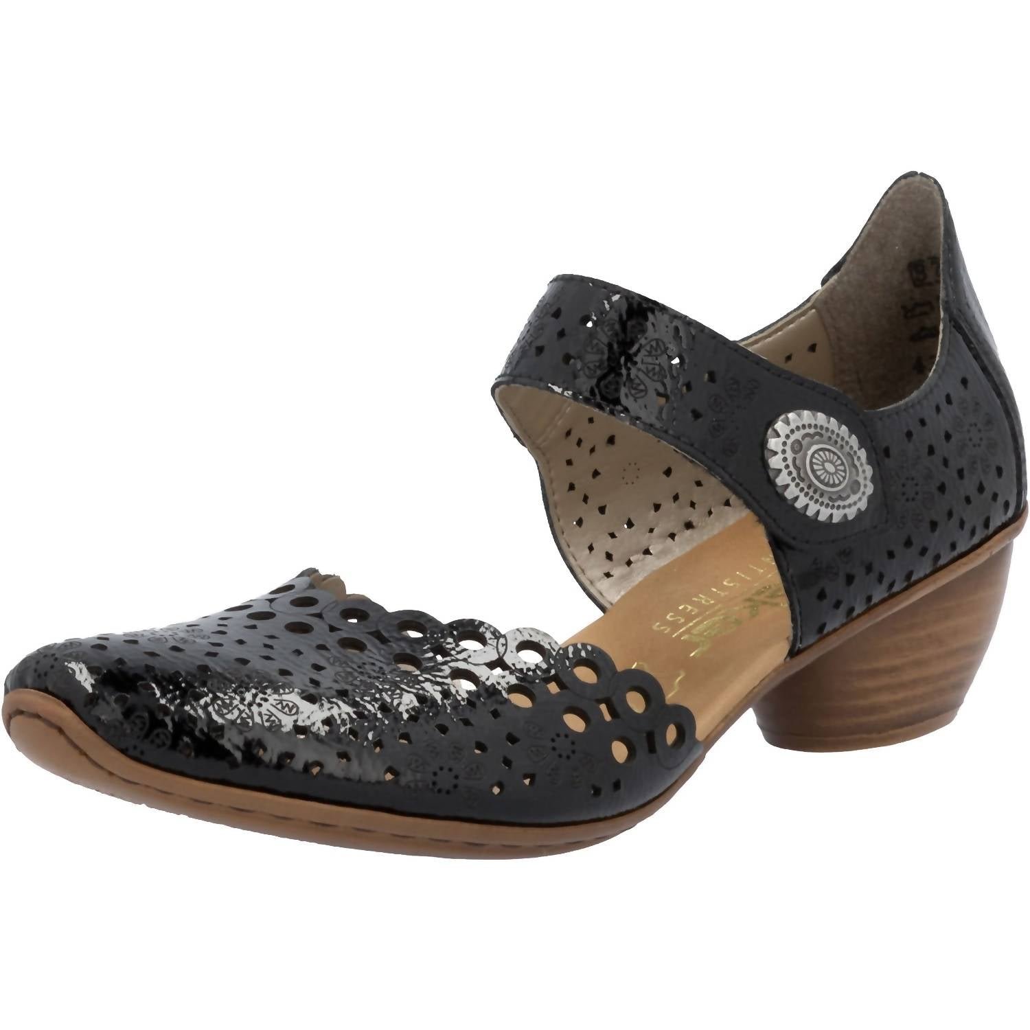 Rieker - Women's Mirjam 53 Casual Mary Jane Leather Shoes - Image 3
