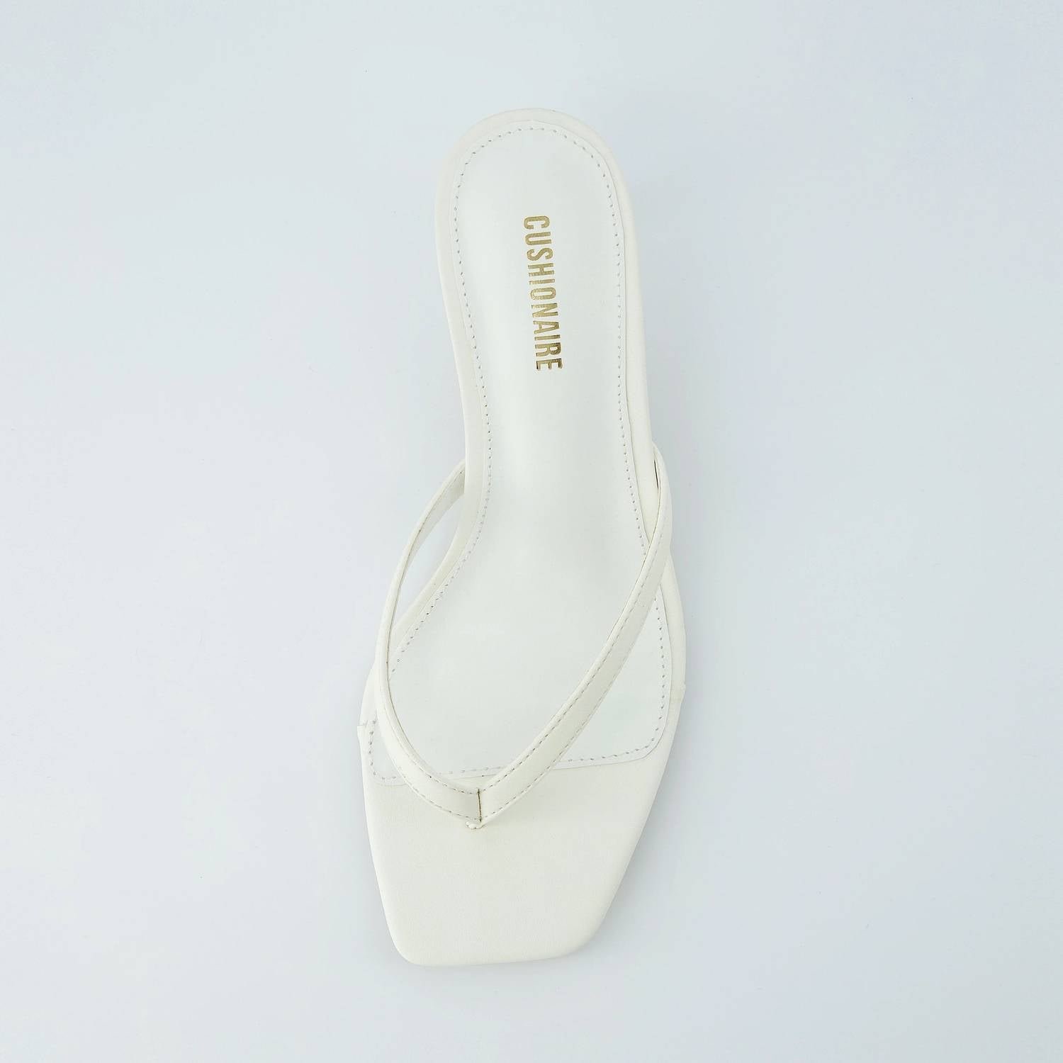 Cushionaire - Miami Thong Dressy Kitten Heel Sandals - Image 6