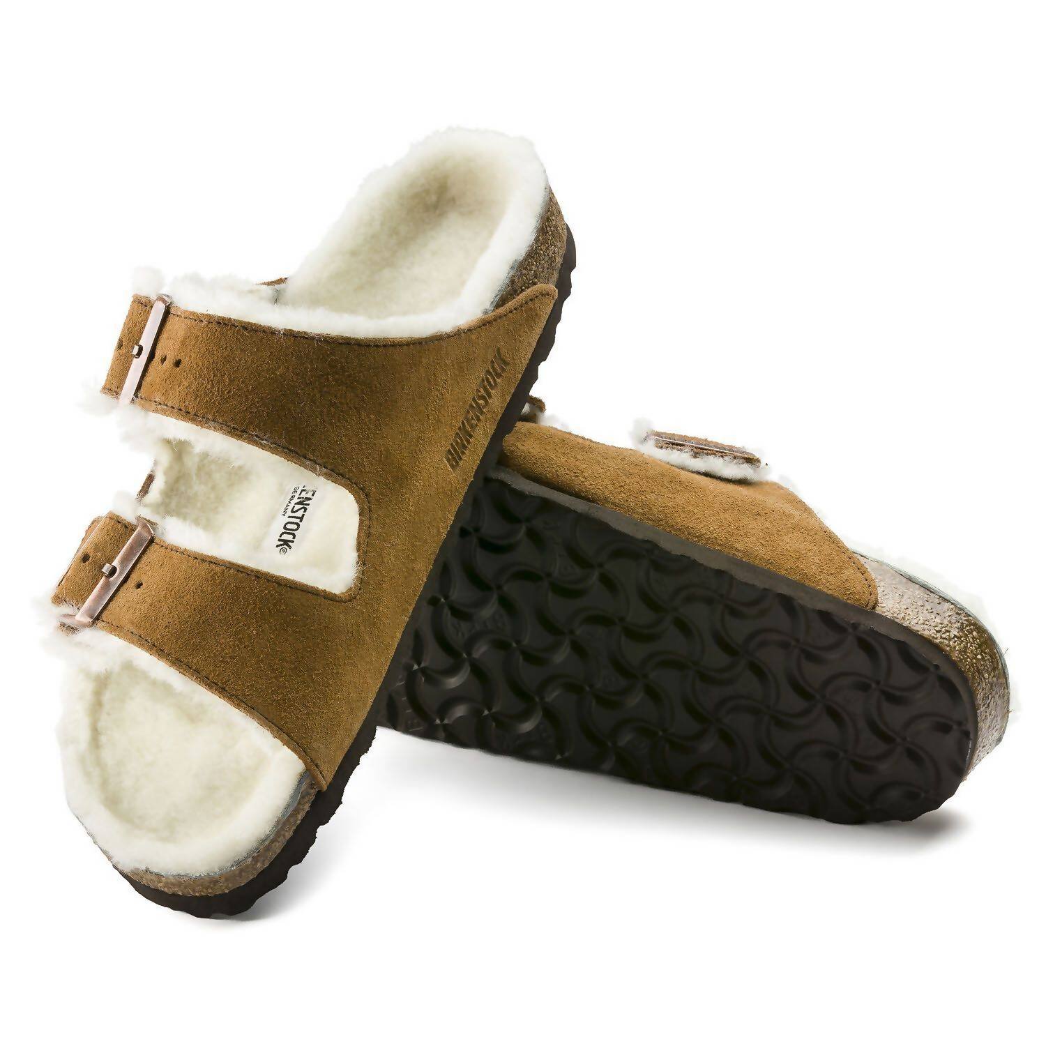 Birkenstock - Unisex Arizona Fur Shearling Sandal - Image 2